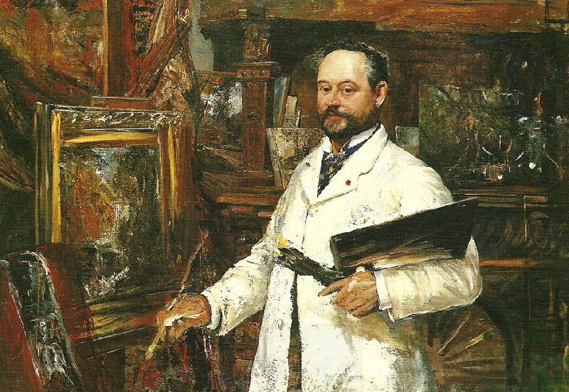 Ernst Josephson Portratt av ALFRED Wahlberg China oil painting art